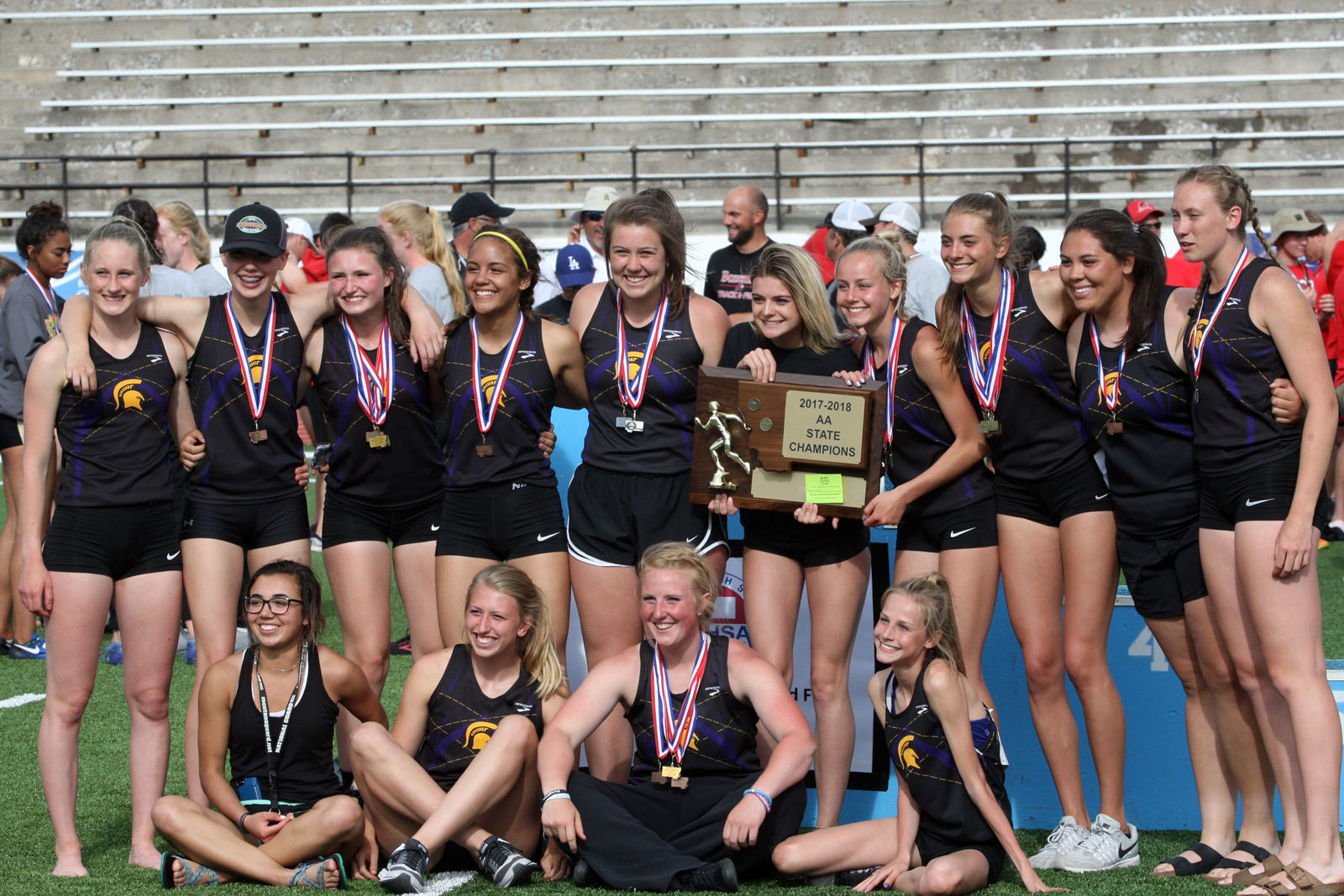 Class AA Girls track and field - Missoula Sentinel Spartans
